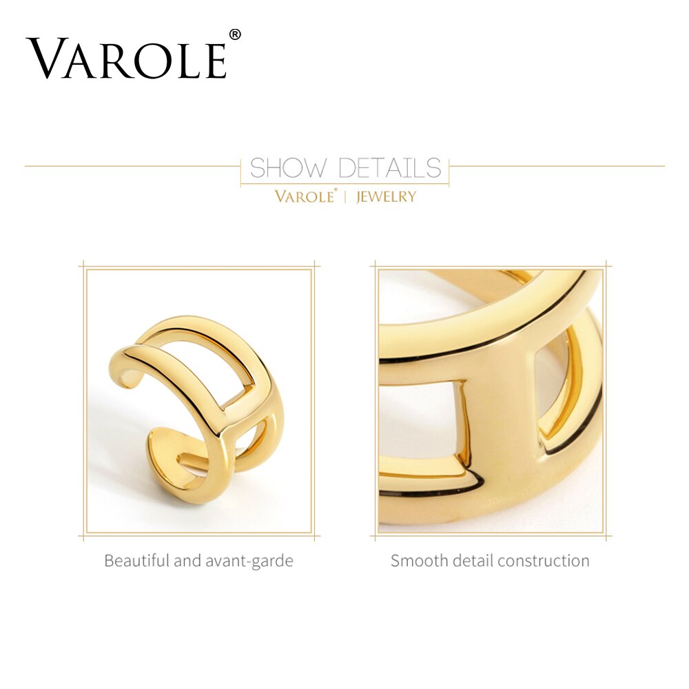 Anillos de VAROLE, Anillos Midi de para nudillos a la para mujer, joyería Bagues Anillos