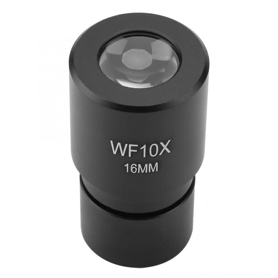 Microscope Ocular Lens WF10X 16mm Eyepiece for Biological Microscope Ocular Mounting 23.2mm with Scale 0.1mm microscopio
