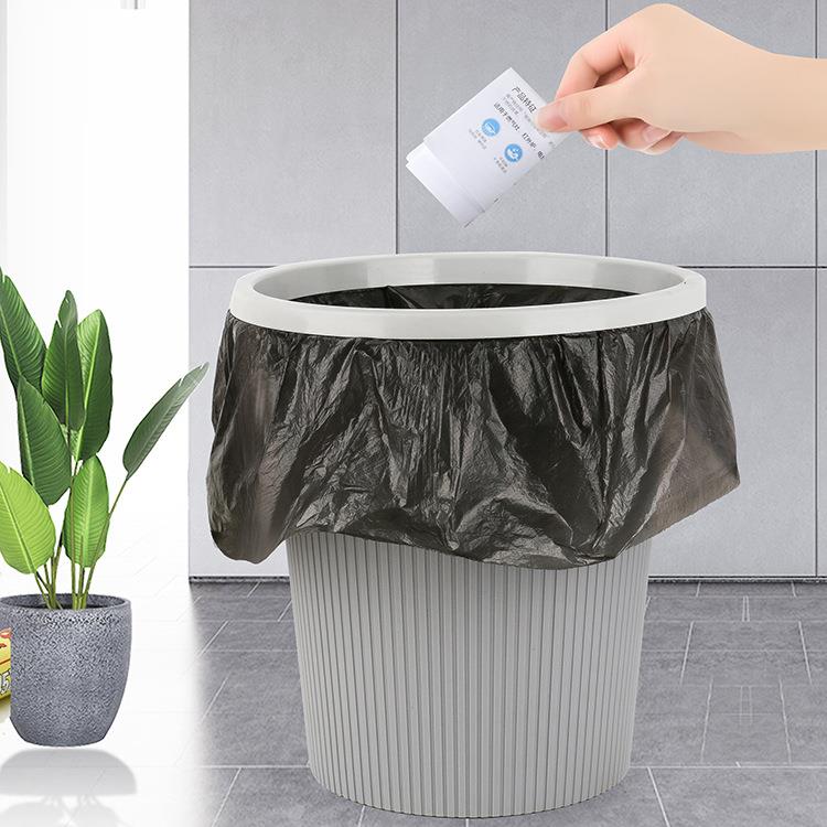 Colored & Black Garbage Bags Roll–Tear-Resistant Thick Plastic Trash Bags for Office,Kitchen, Home Waste Bin,Disposable&Easy-Use