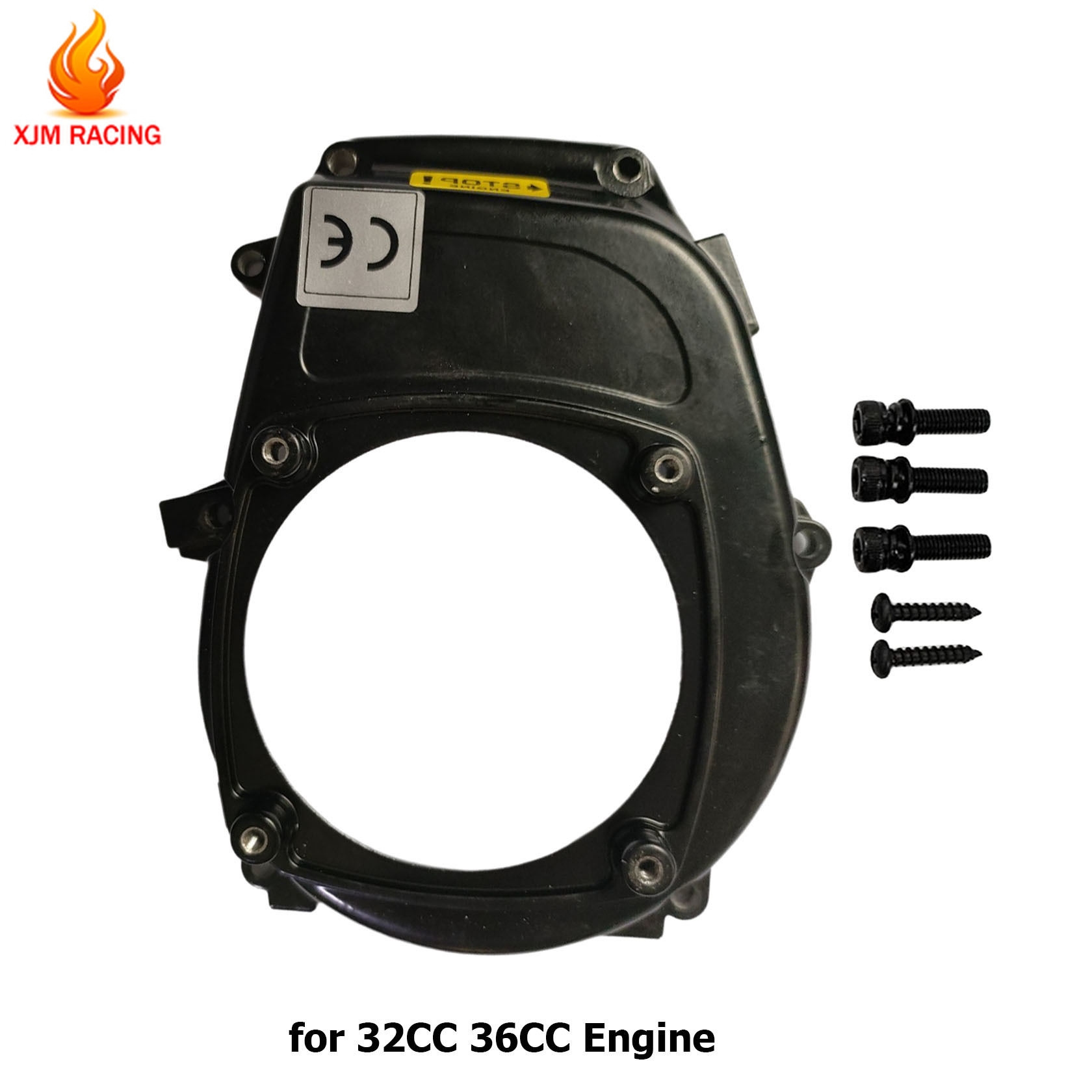Couvercle de ventilateur adapté aux moteurs 23CC 26CC 29CC 30.5CC 32CC 36CC 45CC pour 1/5 HPI Rofun Rovan Km Baja Losi 5ive T FG Zenoah CY, pièces de moteur: Gris foncé