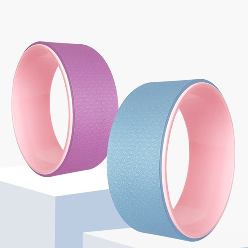 Yoga Wiel Roller Body Building Gym Workout Fitnessapparatuur Pilates Cirkels Tpe Yoga Roller En Brancard