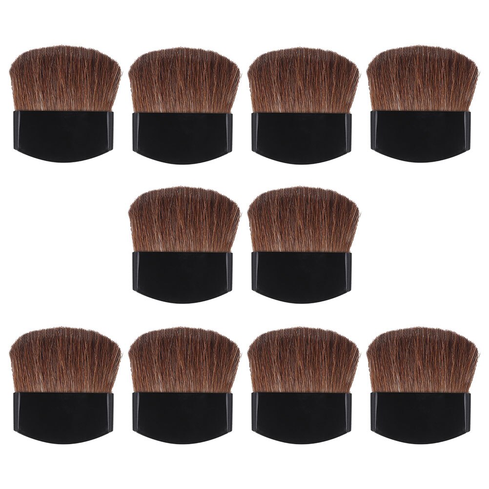 10Pcs Students Drawing Tools Painting Accessories Drawing Brushes Wooden Brushes