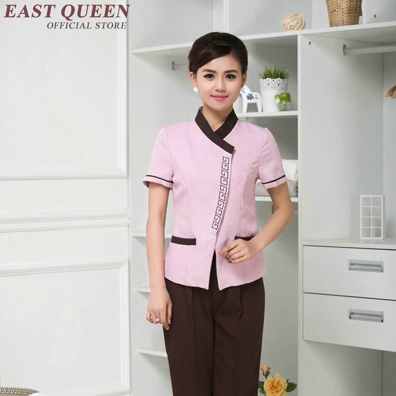 housekeeping uniforms women hotel uniform restaurant waitress uniforms NN0010