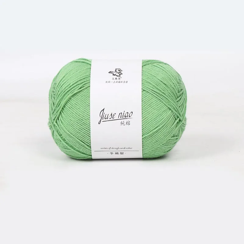 50g High Milk Cotton Yarn, Hand Woven Medium Thick Baby Doll Thread, Handmade DIY Scarf,Hat,Glove,Sweater Crochet Thread