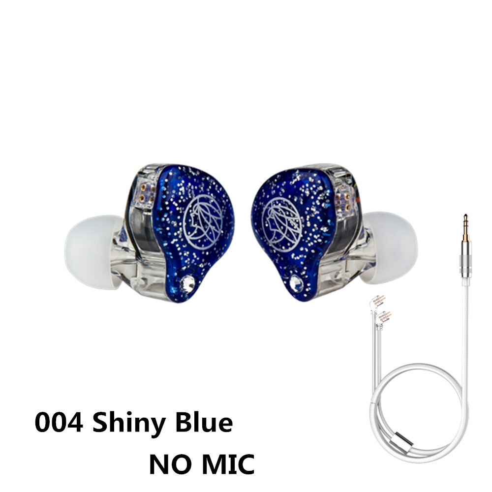 Auriculares TFZ LIVE 1 2DD In Ear Monitor HIFI auriculares deportivos para correr, Unidad de grafeno, Cable desmontable S2 PRO KING LTD LIVE 2: 004 Shiny Blue