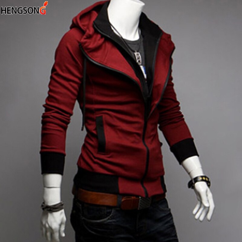 Mannen Running Jacket Sport Fitness Jas Lange Mouwen Hooded Gym Voetbal Basketbal Outdoor Training Run Jogging Jassen Kleding
