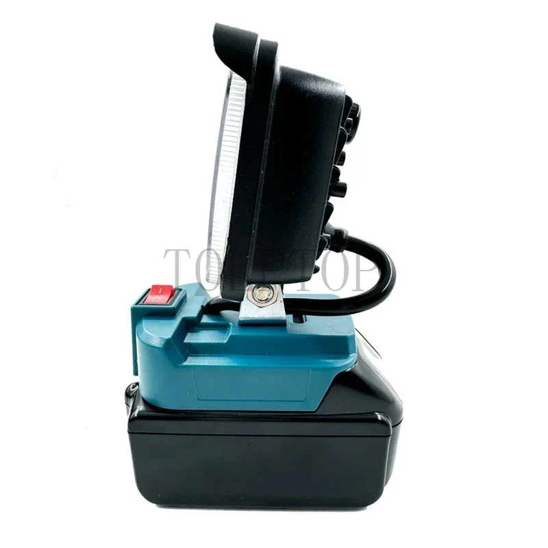 For makita 18v bl1430 bl1830 li- ion batteri led arbeidslys 3/5/8 tommers lommelykt nødlampe campinglampe arbeidsplasslys