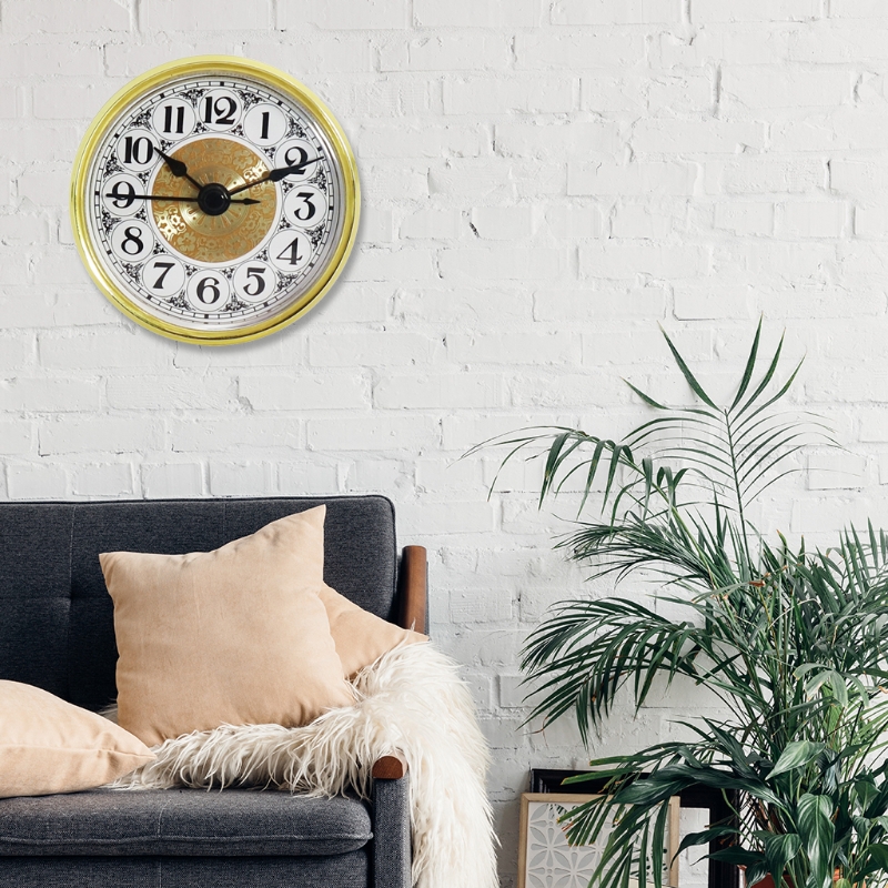 Classic Clock Craft Quartz 70mm Insert Movement for Home DIY Crafts Movement