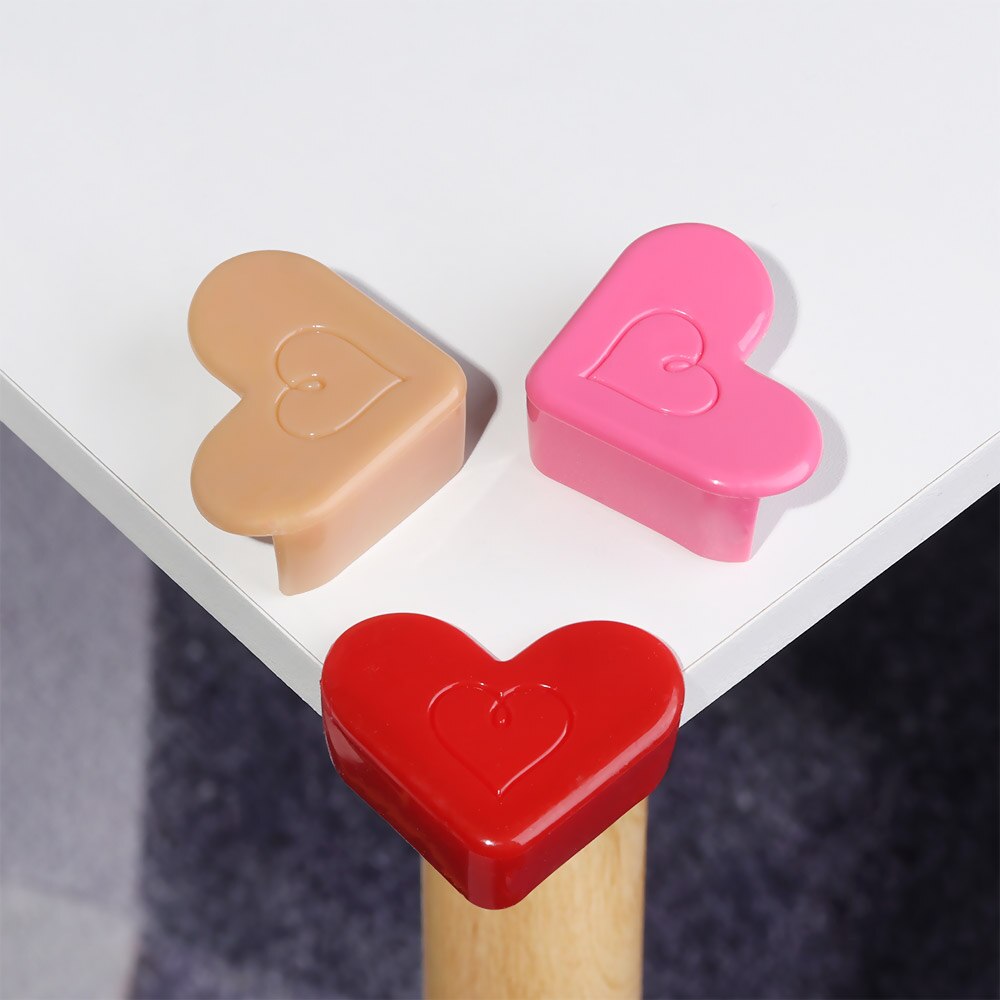 4 Stuks Baby Silicone Veiligheid Protector Tafel Hoek Bescherming Van Kinderen Anticollision Edge Hoeken Guards Cover Voor Kid