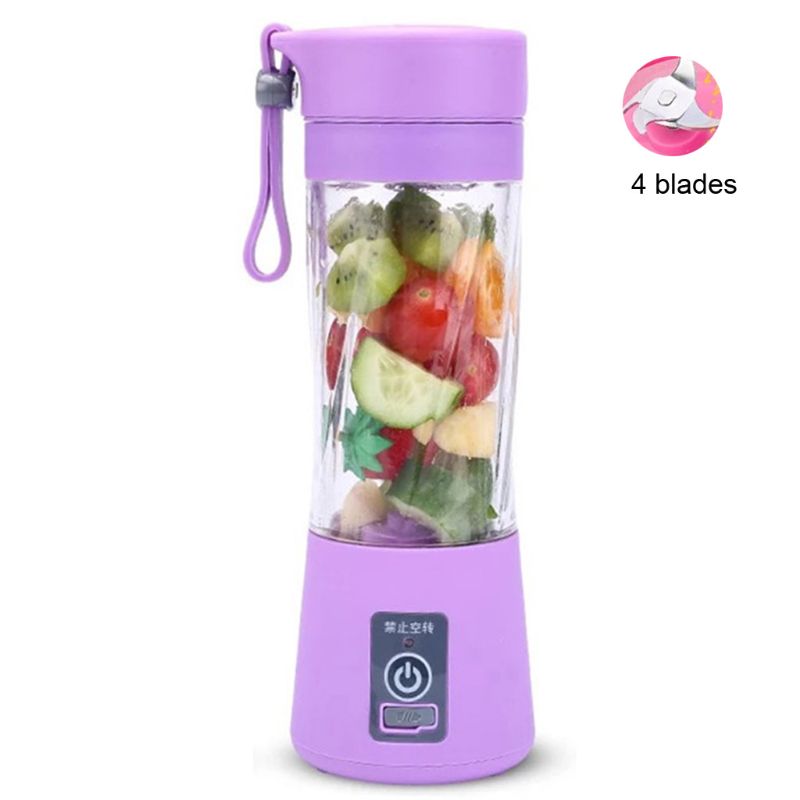 Exprimidor Eléctrico De 1300 Ml Licuadora Portátil Mezcladora