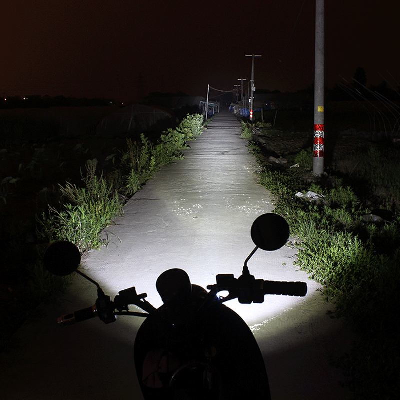 Rtd-bombilla LED para faro delantero de motocicleta, accesorio Universal AC &amp; DC, M02E H4 HS1 BA20D P15D H6 3500LM 35W para todas las motos 6COB 6000K