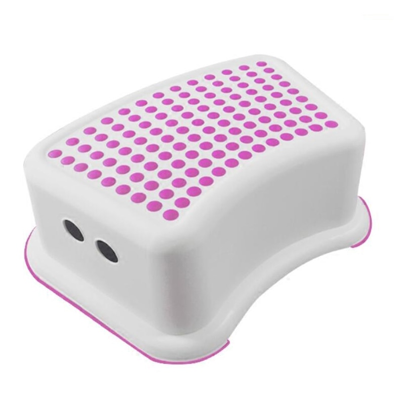 Extra Brede En Tall Baby Kids Stap Voet Kruk Met Verwijderbare Antislip Pads