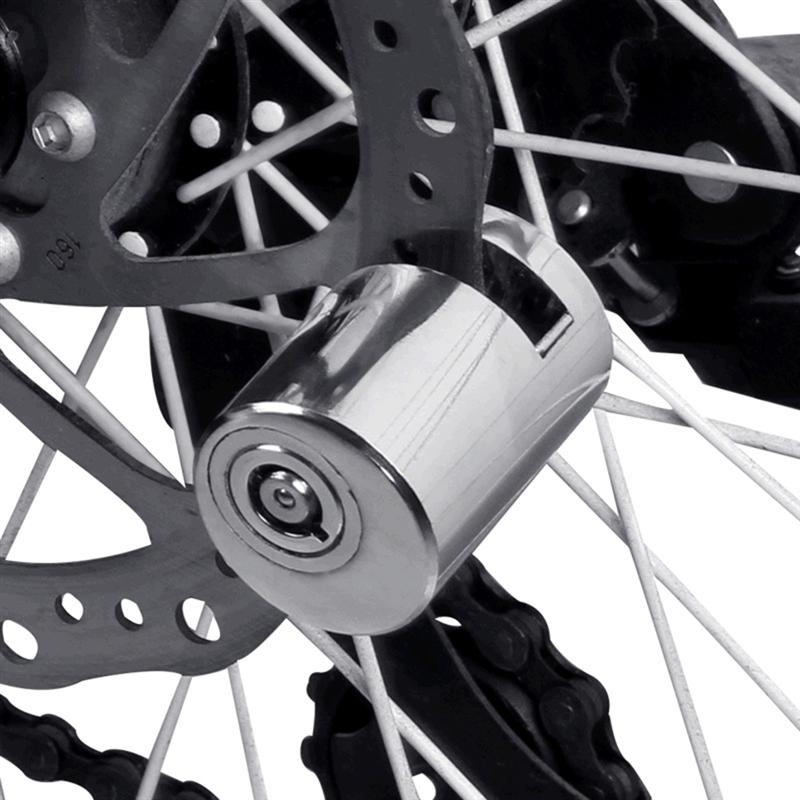 Motorrad Fahrrad Disc Bremse Lock Diebstahl Schutz Lock Rad Disc Bremse Sicherheit Lock 5,5mm Locking Pin Für Motorrad Roller
