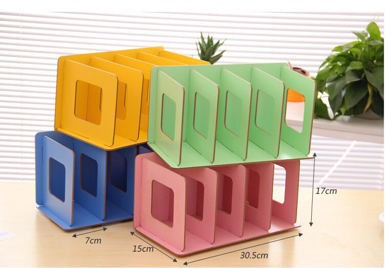 1 TEIL/LOS 7-farben DIY Dateiablage & Magazin Organizer, WJJ00001