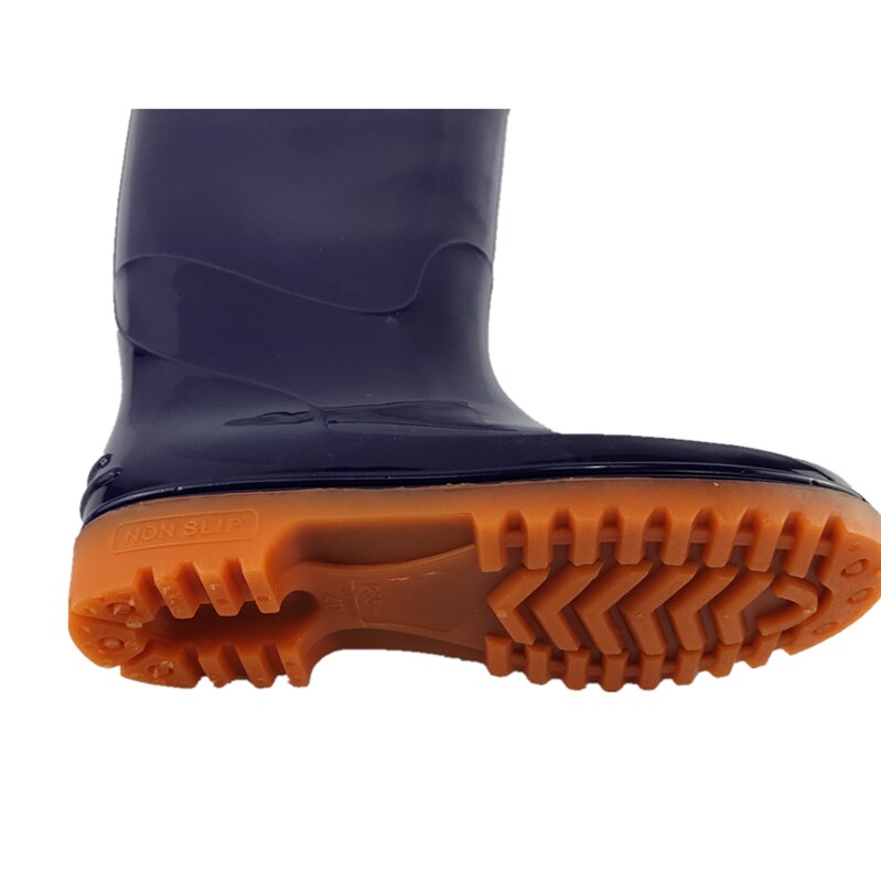 Bottes hautes imperméables pour hommes, chaussures de pluie, résistantes à l'usure, antidérapantes, en caoutchouc étranger, chaussures hautes imperméables 39-48