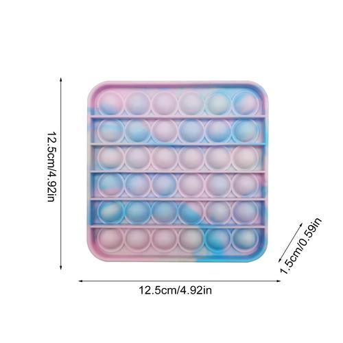 Love Heart Push Pops Bubble Sensory Toy Autism Needs Adult Child Funny Popit Anti-stress PopIt Fidget Stress Reliver Toys: K