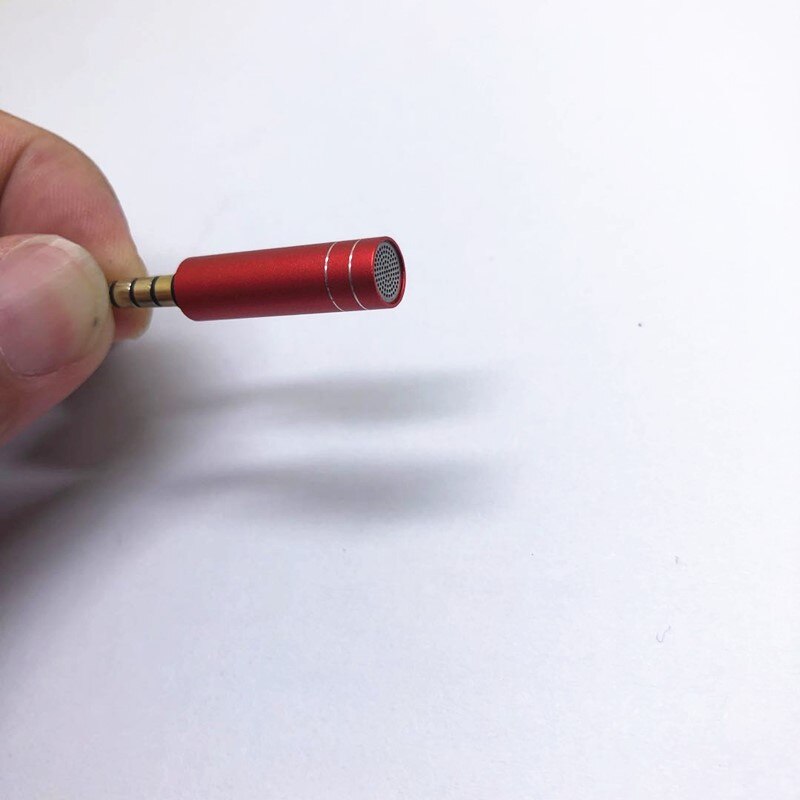 Mini Condenser Microphone Metal Small Microphone Loudspeaker Sound Card K Song Outdoor Live Mobile Phone Sound Card Microphone