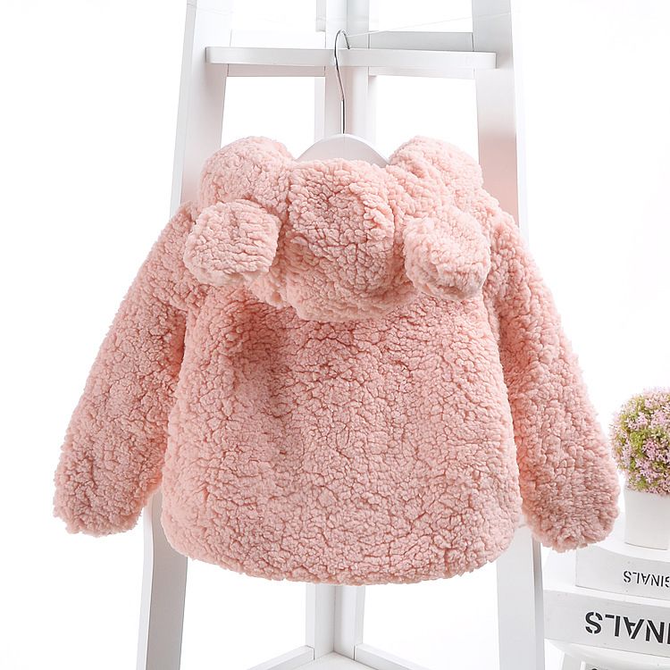 Vêtements d'automne et d'hiver féminins | Manteau épais en coton molletonné, pour bébés garçons et filles, vêtements en velours plus, pour enfants