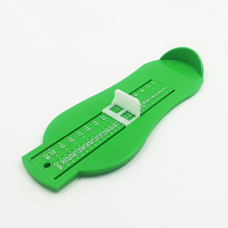 Voet Maatregel Kid Gauge Schoenen Maat Meten Ruler Kinderen Tool Baby Apparaat Beschikbaar Abs Baby Verstelbare Bereik 0-20cm Grootte