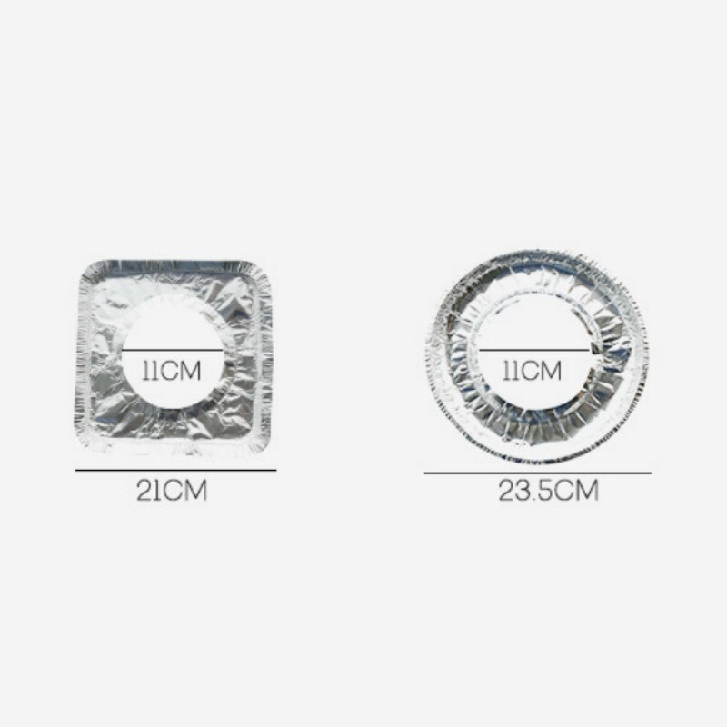 10Pcs Gasfornuis Fornuis Protectors Cover Clean Mat Pad Folie Papier Olie Proof Kookplaat Protector Keuken Accessoires