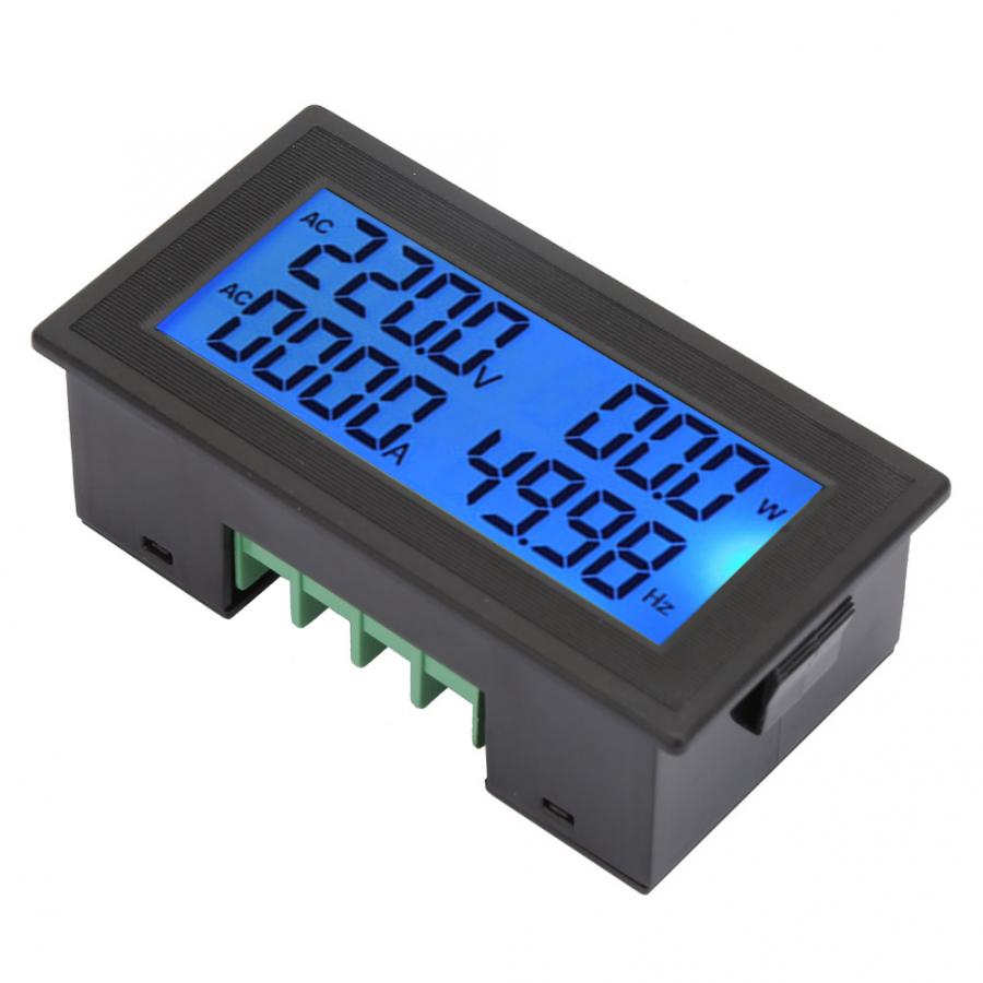 YB5140DM Multi Function Power Factor Meter AC Ampere Meter Voltmeter 0~20A Digital Display 60~500V Frequency Meter