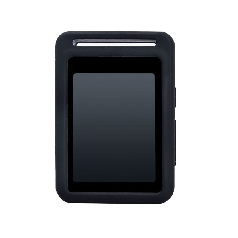 Scratchproof Comprehensive Silicone Protective Case Flexible Cover for Searick MP3 Player Accessories: BK