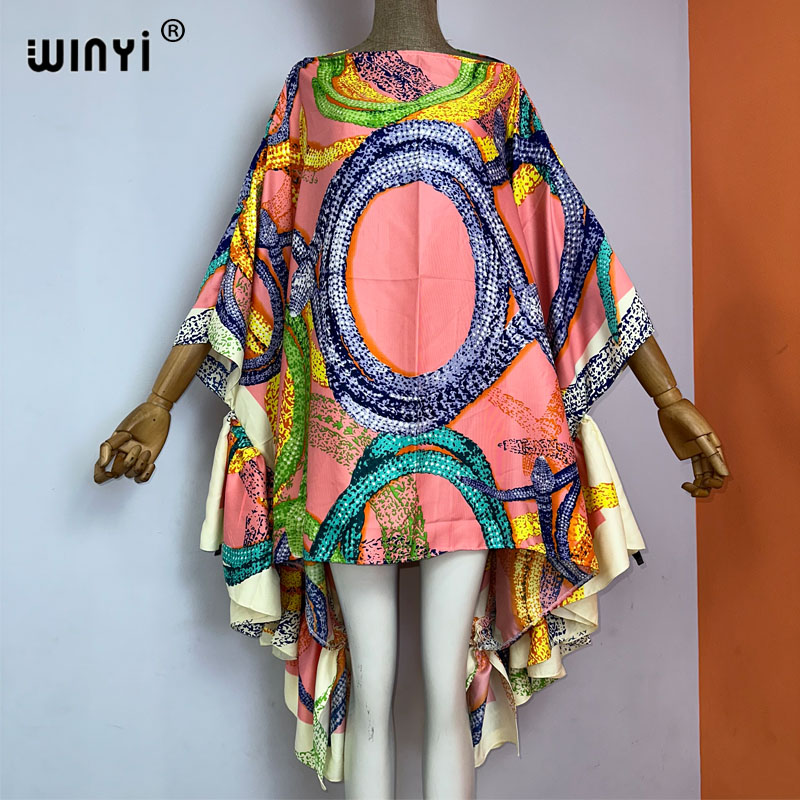 Winyi vardagskostym bohemisk strand boho tryck damshorts kostym strandöverdrag  up 3 -delat set för kvinnor