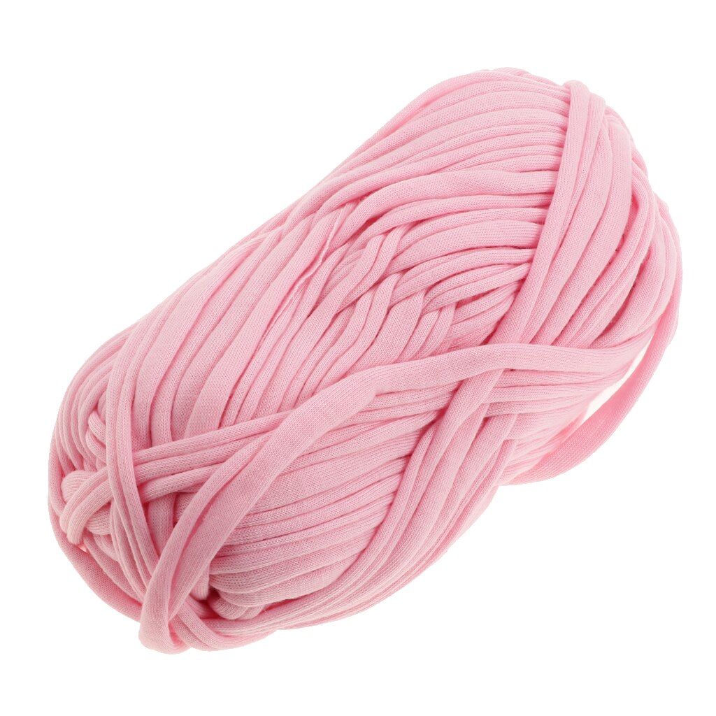 1 Streng 100G Elastische Breien Zachte Polyester Stof Garen Diy Breien Voor Hoed Zakken Speelgoed Tapijt Handmaking