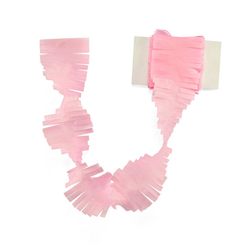 DIY Paper Garland Shredded Strip Crinkle Paper Decoration Party Supplies