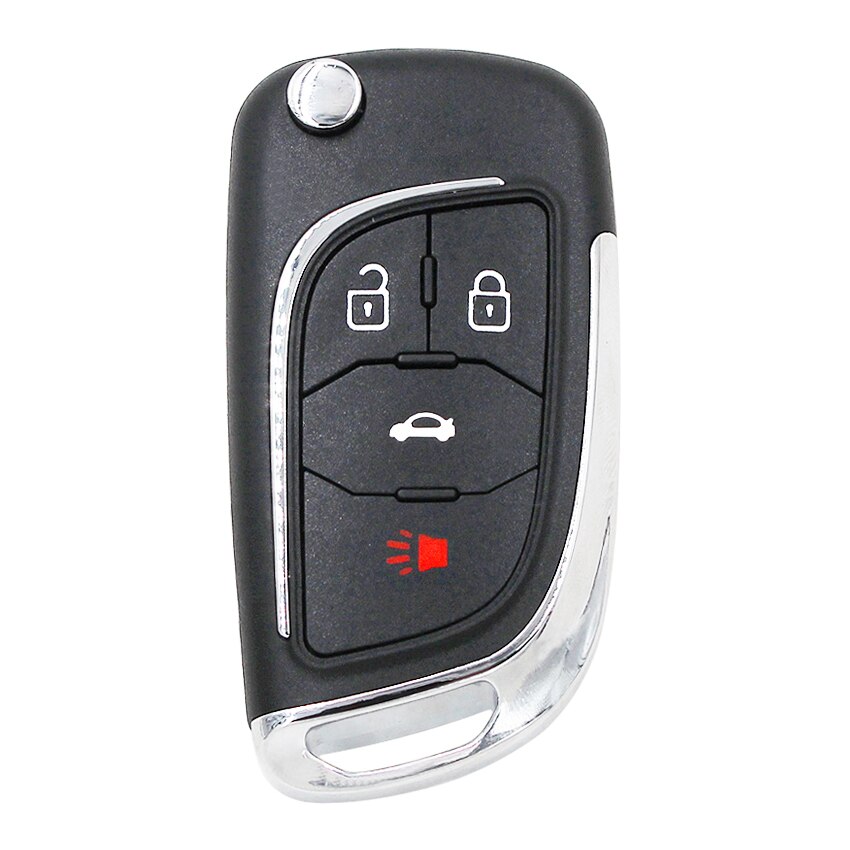 2/3/4/5 Button Remote Car Key Shell For Opel Vauxhall Insignia Astra Mokka For Chevrolet Lova Aveo Cruze Camaro Malibu For Buick: 4 Buttons / For Opel