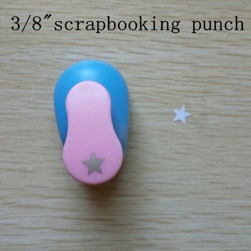 8 Mm Moeite Besparen Diy Dunne Eva Foam Puncher Papier Card Cutter Scrapbooking Mini Kleine Gat Craft Punch Cirkel Beer vorm: star