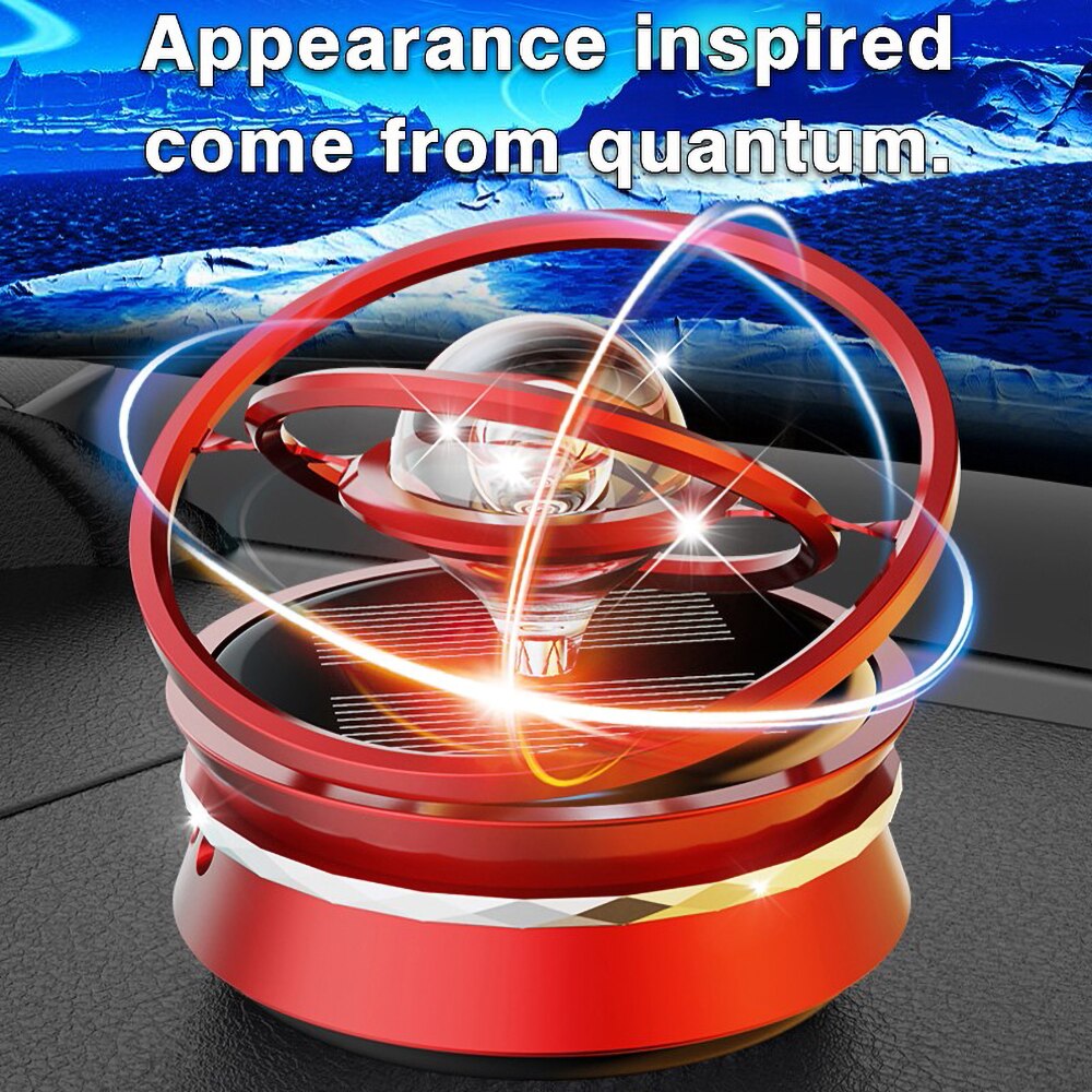 Car Solar Magnetic Spinning Floating Globe Rotating Ball School Office Home Decoration Birthday Astronomy Lovers Novelty