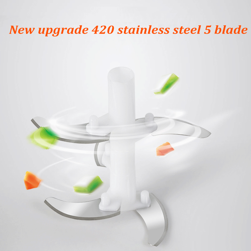 900ML Large Capacity blender Manual Food Processor Safe Chopper Blender Slicer Kitchen Essential blender mixer kitchen product