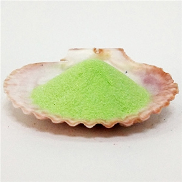 30g Quartz Fine Sand Micro Landscape Decor DIY Sand Table Model Material Decoration Home Garden Building Tool 8D: Fruit green / 30g