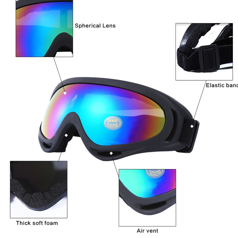 Jie polly  uv400 ski-snowboardbril, fietsbril, skibril, sneeuwscooterbril, wintersportbril, sneeuwbril