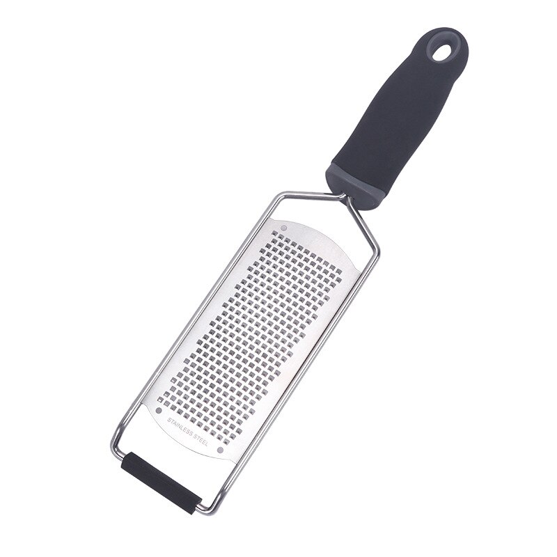 1PCS Kitchen tool multifunctional 304 stainless steel cheese grater Ham and cheese grater: D