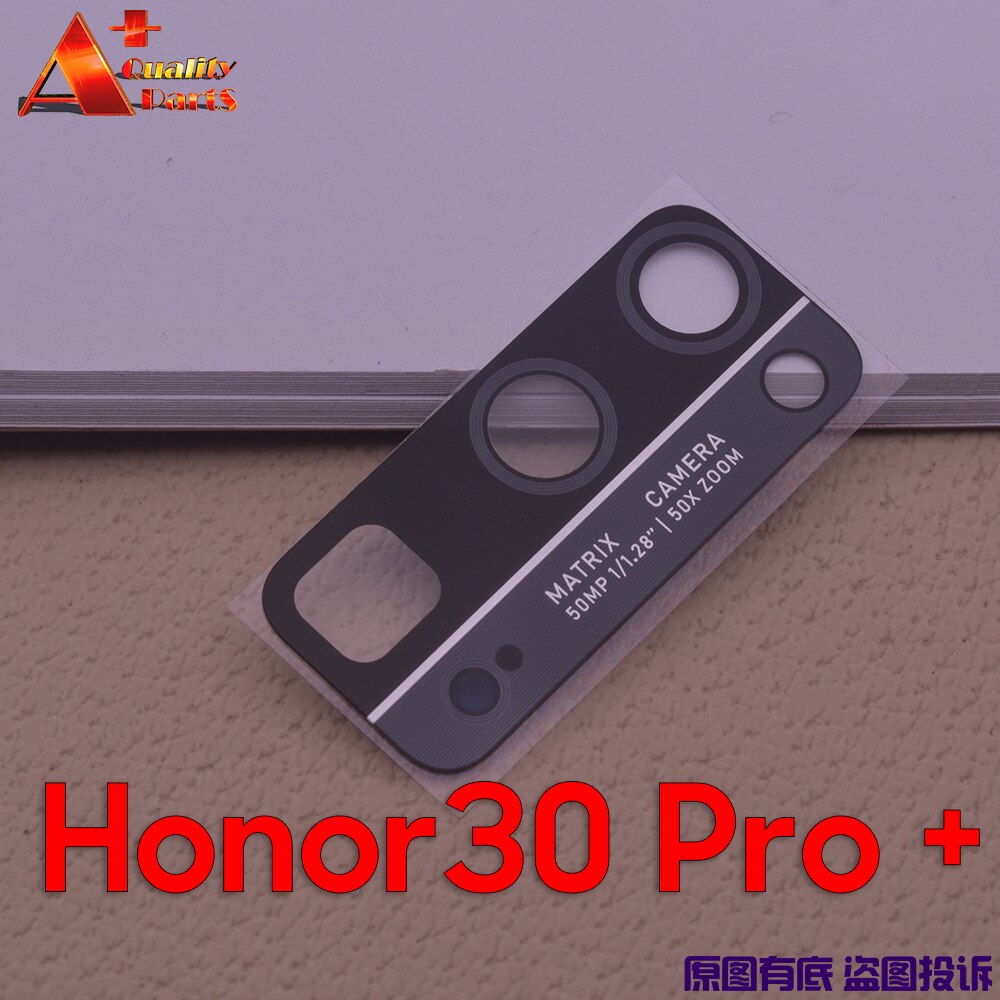 Original Zurück Hinten Kamera Objektiv Glas Abdeckung Ersatz Abdeckung Für Honor 30 Pro + 30S Ansicht 30 v30 pro: Rose