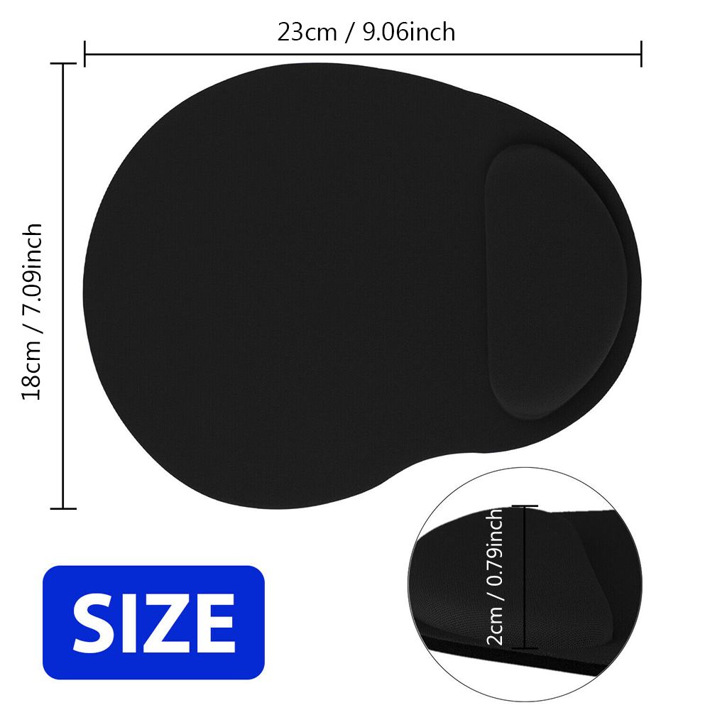Multi-colour Ergonomic Wrist Rest Mouse Pad Comfortable Wrist Support Non Slip Mice Mat Mousepad For PC Laptop Computer