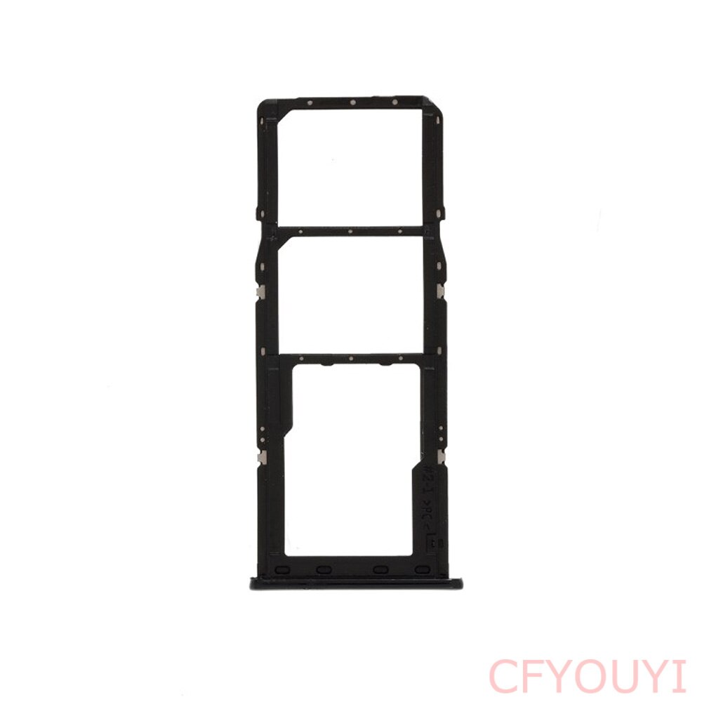 Sim Card Tray Slot Voor Samsung Galaxy A51 A515/A71 A715: A51 Black