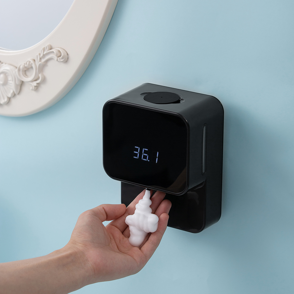 Youpin X6 Automatische Zeepdispenser Temperatuur Meet Foam/Gel Handwasmachine Muur Gemonteerde Schuim Huishoudelijke 0.25S Infrarood sensor