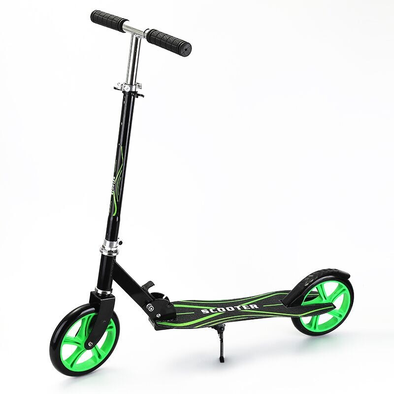 Fabriek Direct Tieners Volwassen Scooter Twee Wielen Werk Scooter Draagbare Opvouwbare Big Wheel Scooter