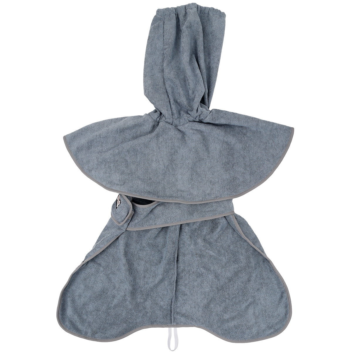 Albornoz para perro, bata de baño para mascotas, abrigo de secado, toalla absorbente para perros grandes, medianos y pequeños, secado súper rápido, suave y ajustable