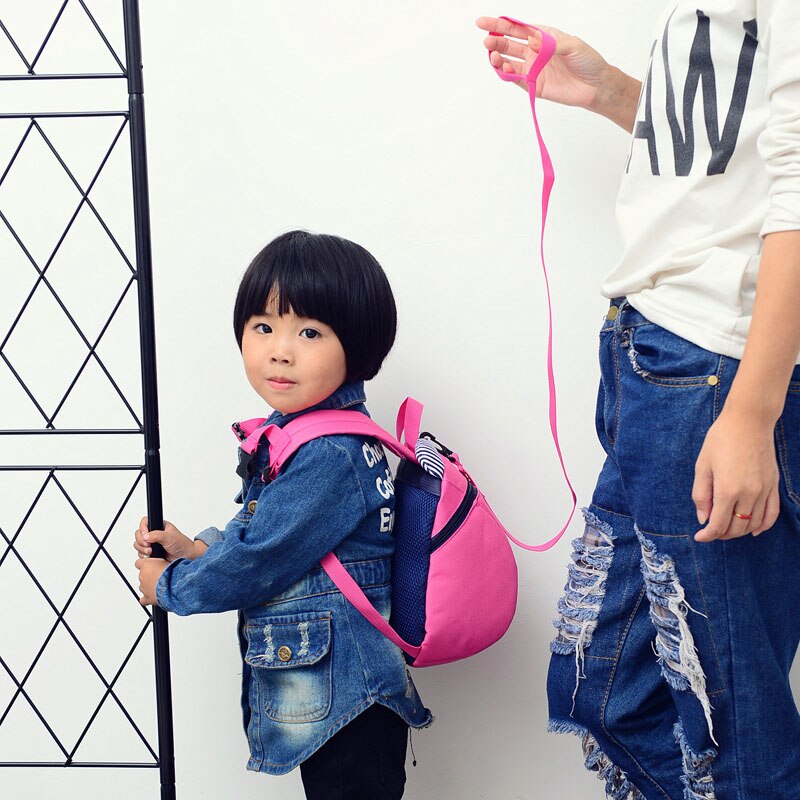 freundlicher Rucksack Anti-verloren Leinwand Tasche Karikatur Ebene Bär aufbringen Kindergarten freundlicher Baby Schule Taschen H9