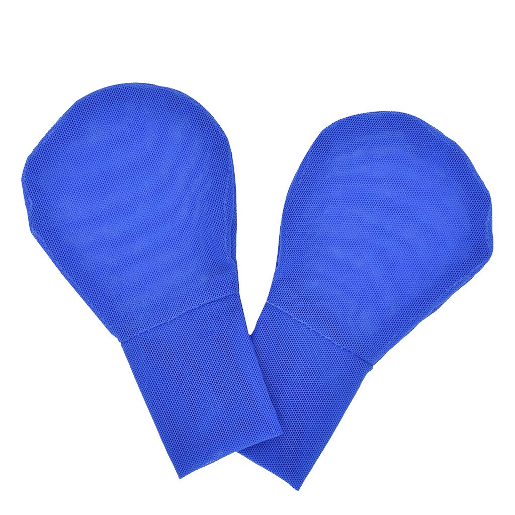 neueste unisex Junge Mädchen Neugeborenen Keine Gittergewebe Fäustlinge Ekzeme Handschuhe Baby Handschuhe Baby Gittergewebe Handschuhe: Blau
