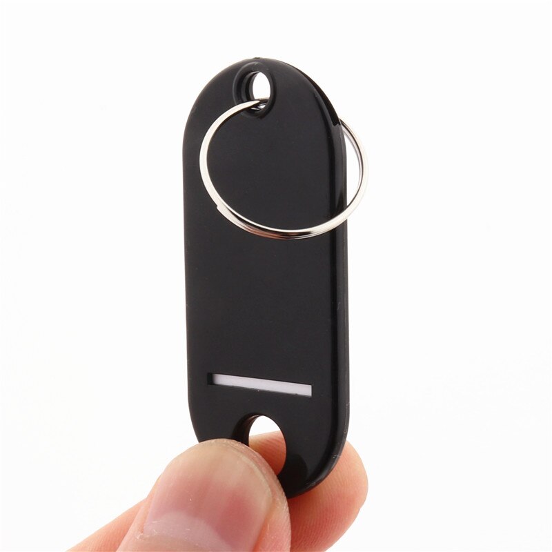 Colour Plastic key card Holder Keychain & Organizer Luggage ID Label Key rings Name Cards