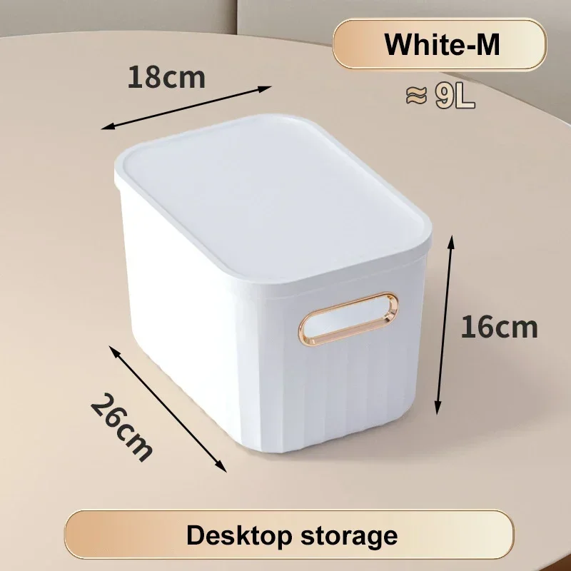 Japanische Kunst Farbe Aufbewahrung sbox Schlafsaal Heimat Sekretariat Schreibtisch Kleinigkeiten Container Snack Kosmetik mit Deckel Aufbewahrung sbox: Grün