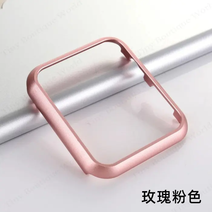 Metal Case for Apple Watch Series 9 8 7 41mm 45mm Aluminium Alloy Bumper Cases for iWatch 6 SE 40mm 44mm Frame Protective Cover