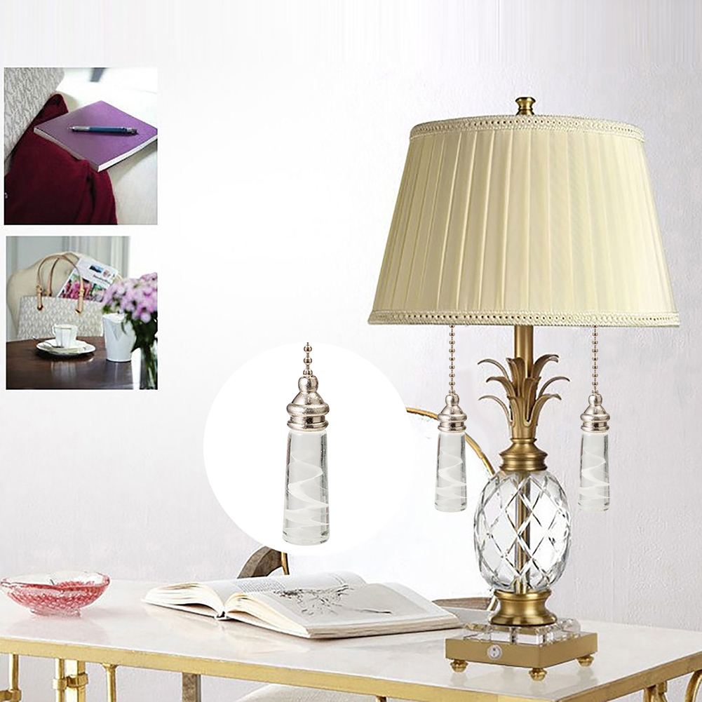 1 pc Kette Kronleuchter Abzieher Kette Anhänger Kordel griff für Badezimmer Toilette Lichtsc Halfter Abzieher dekorative Wohnkultur