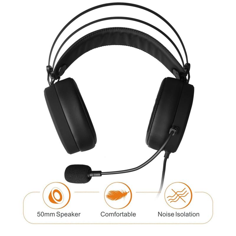 Nubwo N7 Gaming Headset PS4 Bass Casque Gaming Hoofdtelefoon Met Microfoon Microfoon Voor Xbox Een /Pc Gamer /Nintendo Switch