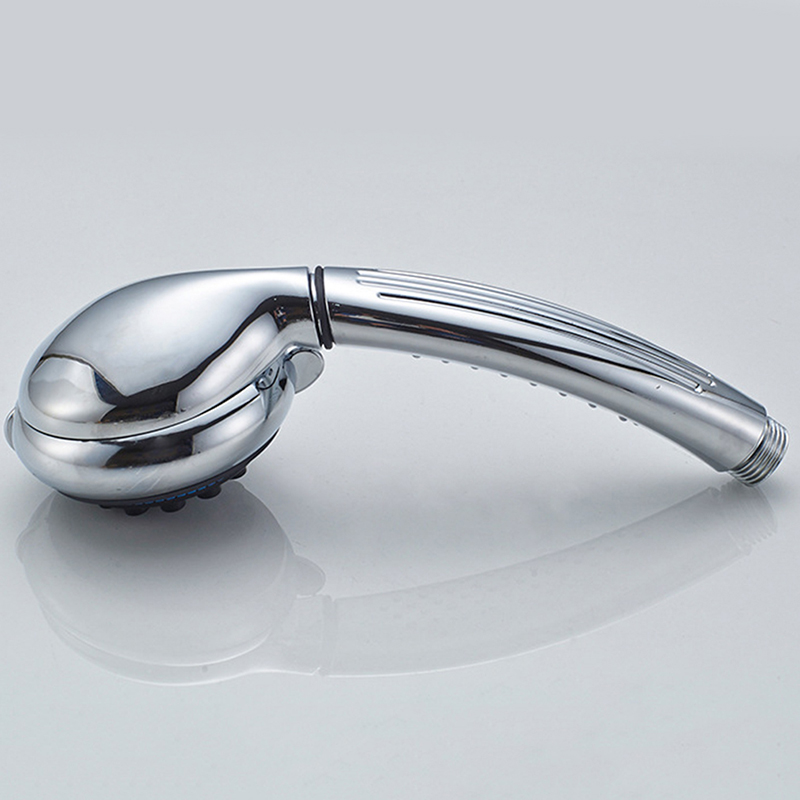 ABS Plastic Bathroom Shower Head Big Panel Round Rain Head Water Saver Classic Showerhead Home Improvement